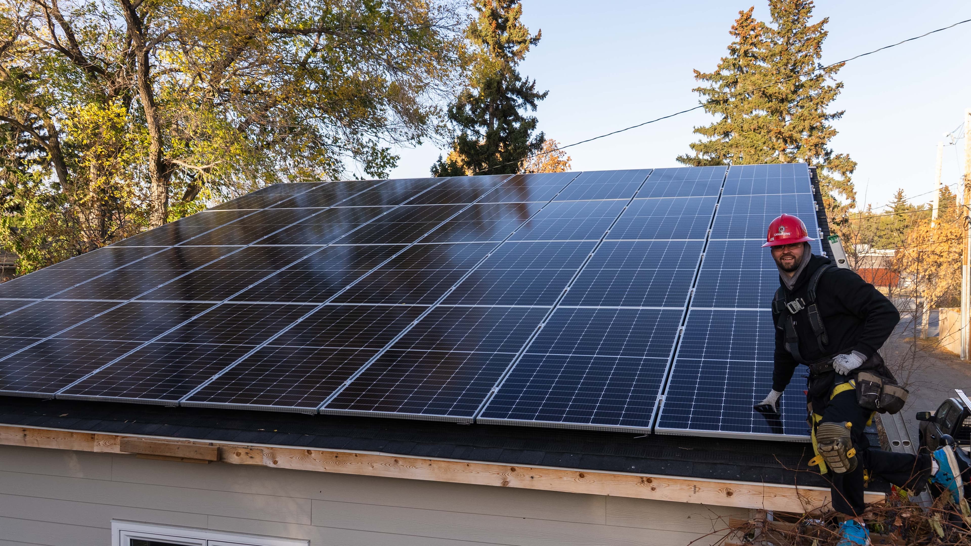 14.7 kW Rooftop Solar in Regina — Regina, SK