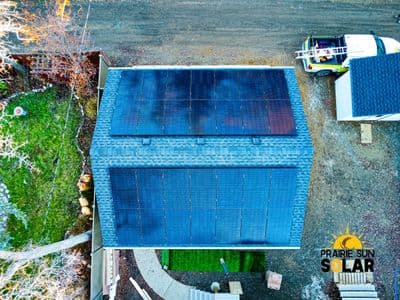 East-West Split Roof Solar in Regina — 14 kW — Regina, SK